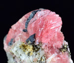 3.8cms RHODOCHROSITE GALENA PYRITE CHINA CRYSTAL RHOMBOHEDRAL MINIATURE RB659