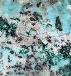 10cms ATACAMITE DRUZY MALCHITE CHRYSOCOLLA LILY MINE PERU MINERAL AB157