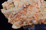 8.7cms LIMONITE IN SELENITE CRYSTAL COLLECTOR PERU MINERAL SPECIMEN TB107