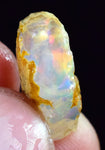 7.5cts FIRE OPAL ETIOPE ROUGH PRECIOUS FIRE OPAL ETHIOPIAN JEWELRY OB68