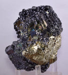 10cms PYRITE CUBIC GALENA BOURNONITE PERU CRYSTALS MINERAL SPECIMEN MB135