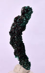 3.8cms MALACHITE CRYSTALS MINERAL SPECIMEN AHOULI MINES MOROCCO UB233