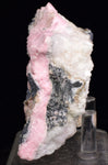 8.3cms RHODOCHROSITE QUARTZ CALCITE CRYSTALS JORDANITE (?) GALENA PERU RB511