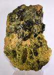 19cms EPIDOTE CRYSTALS PERU MINERAL SPECIMEN COLLECTOR  CB173