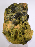 19cms EPIDOTE CRYSTALS PERU MINERAL SPECIMEN COLLECTOR  CB173