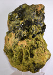 19cms EPIDOTE CRYSTALS PERU MINERAL SPECIMEN COLLECTOR  CB173
