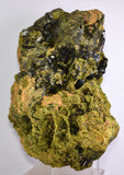 19cms EPIDOTE CRYSTALS PERU MINERAL SPECIMEN COLLECTOR  CB173
