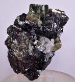 7.2cms MARCASITE PYRITE QUARTZ  ARSENOPYRYTE  PERU SHINY CRYSTALS MINERAL MB115