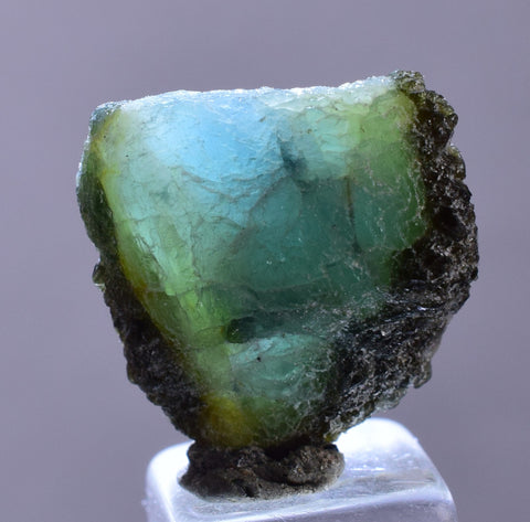 14cts GRANDIDIERITE CRYSTALS BLUE GREEN RARE MADAGASCAR JEWELRY FACET PB91