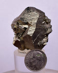 LOT 8  PYRITE OCTAHEDRAL PERU SHINY CRYSTALS MINERAL SPECIMEN COLLECTOR MB147