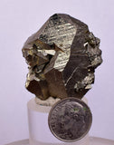 LOT 8  PYRITE OCTAHEDRAL PERU SHINY CRYSTALS MINERAL SPECIMEN COLLECTOR MB147