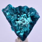 3cm GEM BLUE MALACHITE CHRYSOCOLLA PERU ROSETTE BOTRYOIDAL CRYSTAL GRAPE  UB127