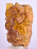 5.7cms YELLOW FLUORITE SHINY CRYSTAL AHOULI MOROCCO MINERAL SPECIMEN KB42