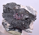 2.5cms PROUSTITE RED RUBY SILVER PERU UCHUCCHACUA MINE MINERAL SPECIMEN HB138