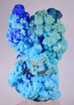 14cms NEW BLUE CHALCANTHITE NATURAL BOTRYOIDAL CRYSTALS PERU TRANSLUCENT FB78