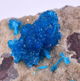 8.9cms CAVANSITE PENTAGONITE ? HEULANDITE STILBITE INDIA SHINY CRYSTALS  TB124