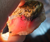 1 Kilo GEM PINK OPAL PERU ROUGH FREE SHIPPING TRANSLUCENT LIGHT COLOR PB98