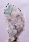 5.6cms DRUZY CHRYSOCOLLA QUARTZ LILY MINE PERU COPPER 2000 DISCOVERY DB24
