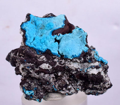 4.1cms CHRYSOCOLLA GRAPE BOTRYOIDAL PREMIUM PERU SPHERES CRYSTALS CLUSTER CB59