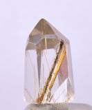 1.5cms QUARTZ RUTILATED POLISHED CABOCHON BRASIL RUTILE PENDANT JEWELRY QB61
