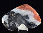 4.7cms RHODOCHROSITE QUARTZ PERU SCULPTURE SLAB POLISHED ART DECORATION RB181