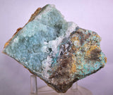 10cms DRUZY CHRYSOCOLLA QUARTZ LILY MINE PERU COPPER 2000 DISCOVERY DB81