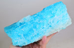 23cms NATURAL SKY BLUE SALAMMONIAC LECONTITE CHILE RARE CRYSTALS MINERAL UB207