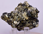 4.1cms APATITE QUARTZ PYRITE CRYSTALS PERU HUANZALA AB246