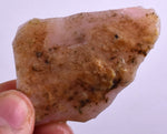 19.5 grams GEM PINK OPAL PERU ROUGH CORAL COLOR TRANSLUCENT MINERAL PB39