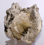 18 cms CALCITE EPIDOTE QUARTZ CRYSTALS INCLUTIONS PERU MINERAL SPECIMEN GB36