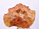 3.8cms GEM YELLOW FLUORITE SHINY CRYSTAL AHOULI MOROCCO MINERAL SPECIMEN KB49