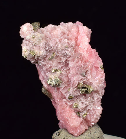 1.8ms RHODOCHROSITE FLUORITE PYRITE CHINA CRYSTAL RHOMBOHEDRAL MINIATURE RB413