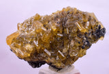 3.7cms GEMMY BARITE GOLDEN CRYSTALS PERU SHINY TRANSLUCENT MINERAL EB86