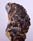 6cms  GEM GARNET STEPPED SPESSARTINE CRYSTALS PERU SHINY SHARP RARE GB54