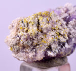 3cms COQUIMBITE ALUNOGEN CRYSTAL ROMERITE COPIATITE MINERAL SPECIMEN UB259