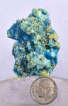 4.9cms CHALCANTHITE MELANTERITE ROMERITE ALUNOGEN PERU NATURAL  CRYSTALS FB75