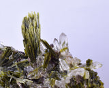 6.3cms PREMIUM EPIDOTE AXINITE QUARTZ CRYSTALS PERU AESTHETIC COLLECTOR CBZ164