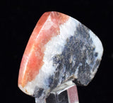 4.7cms RHODOCHROSITE QUARTZ PERU SCULPTURE SLAB POLISHED ART DECORATION RB181