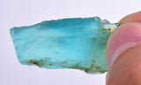 50cts GEM BLUE OPAL HIGH QUALITY PERU ROUGH SCENIC MINERAL SPECIMEN OB151