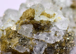 6.2cms PYRITE CUBIC FLUORITE QUARTZ PERU SHINY CRYSTALS MINERAL COLLECTOR MB142