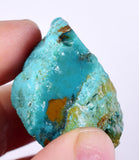 152cts GEM SILICA CHRYSOCOLLA LILY MINE PERU MULTICOLOR CHALCEDONY ROUGH SB117