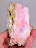 360 grams GEM PINK OPAL PERU ROUGH ANGEL SKIN TRANSLUCENT CORAL COLOR PB84