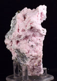 10.3cms RHODOCHROSITE ROSETTE PYRITE FLUORITE QUARTZ PERU PINK CRYSTALS RB347