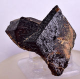 4.7cms  GEM GARNET STEPPED SPESSARTINE CRYSTALS PERU SHINY SHARP RARE GB52