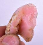 51 grams GEM PINK OPAL PERU ROUGH CORAL COLOR TRANSLUCENT MINERAL PB51