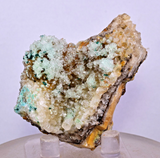 5cms ATACAMITE SELENITE DRUZY CHRYSOCOLLA QUARTZ MALACHITE LILY MINE PERU AB161