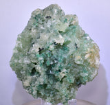 8.4cms ATACAMITE CALCITE DRUZY CHRYSOCOLLA MALACHITE LILY MINE PERU DB72