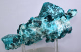 13.5cms GREEN CHALCANTHITE CRYSTAL LAB GROW MINERAL SPECIMEN PERU FB63