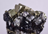 7.2cms MARCASITE PYRITE QUARTZ  ARSENOPYRYTE  PERU SHINY CRYSTALS MINERAL MB115