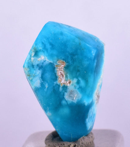 4cts GEM SILICA CHRYSOCOLLA CHALCEDONY POLISHED PERU NEW FIND BB338